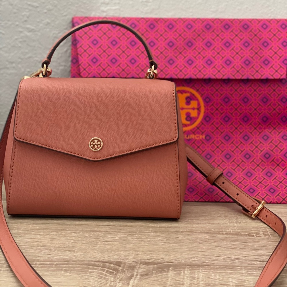 Tory Burch Robinson Small Top-Handle Satchel
